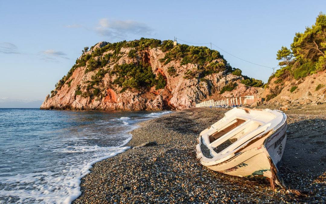 boat on the shore